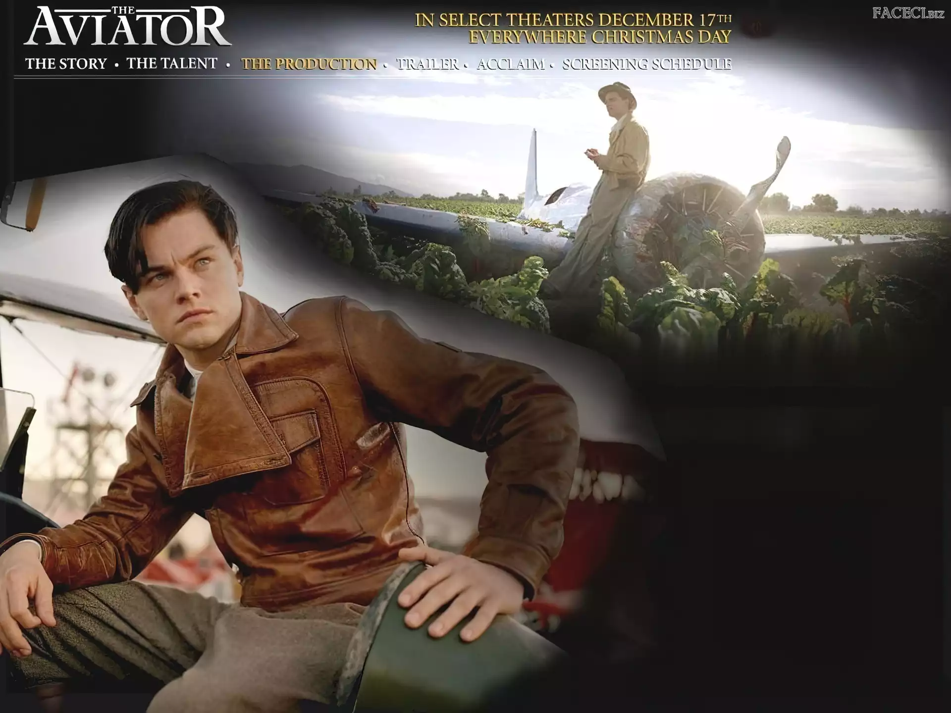 Leonardo DiCaprio, samolot